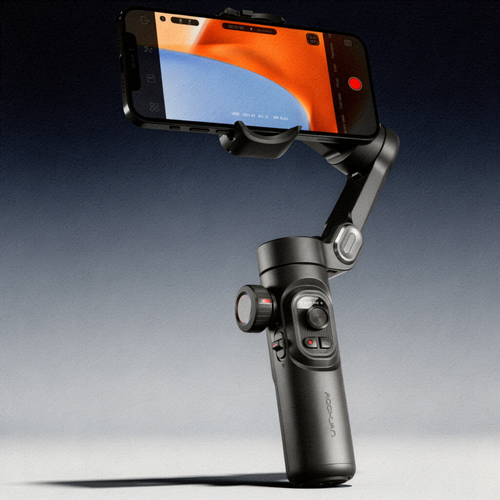 AOCHUAN 3-Axis Handheld Gimbal Stabilizer SmartXE for Smartphone for iPhone Android AI Face Tracking Tk Vlog
