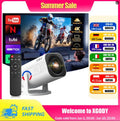 Xgody Gimbal 3 Pro Projector 4K Wifi6 Android Mini Beamer 300 Ansi Dual Wifi Bt5.4 1280*720P Home Theater Outdoor Portable