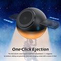 2-in-1 Spherical Wireless Charger One-Click Ejection Earphone Compartment Fast Charging For iPhone 17 16 AirPods Desktop Charger
